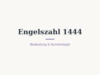 Engelszahl 1444: Bedeutung in Liebe, Beruf und Numerologie