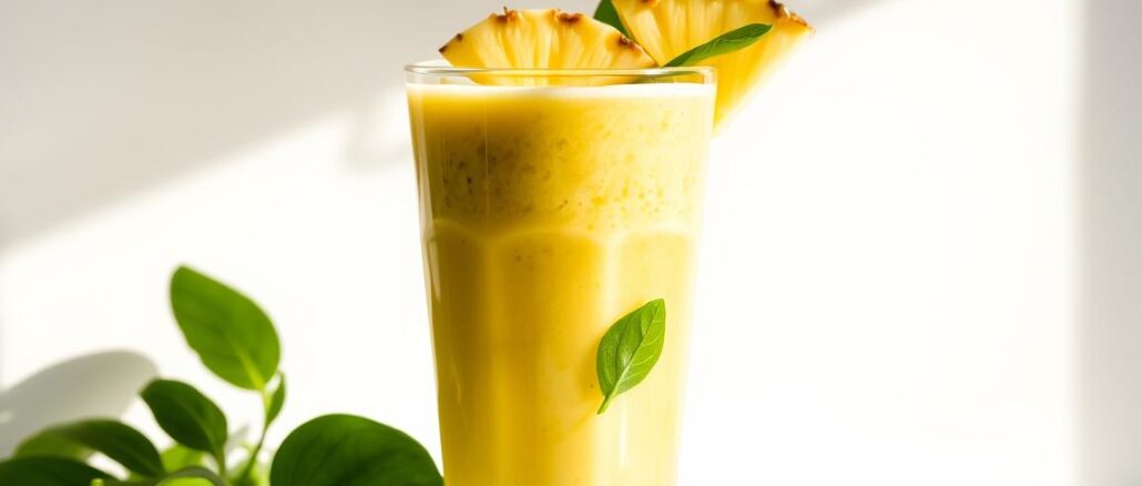 Ananas-Spinat-Smoothie Rezept