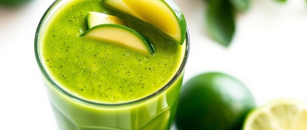 Avocado-Limetten-Smoothie Rezept
