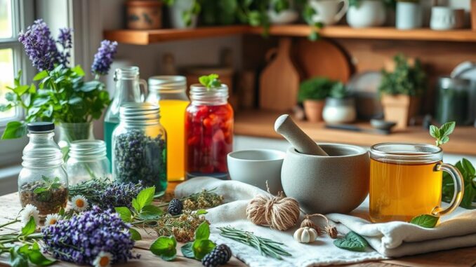 Tinkturen, Tees und Salben aus Heilpflanzen selbst herstellen