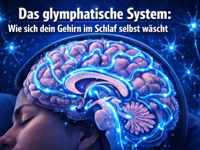Das glymphatische System: Wie sich dein Gehirn im Schlaf selbst wäscht