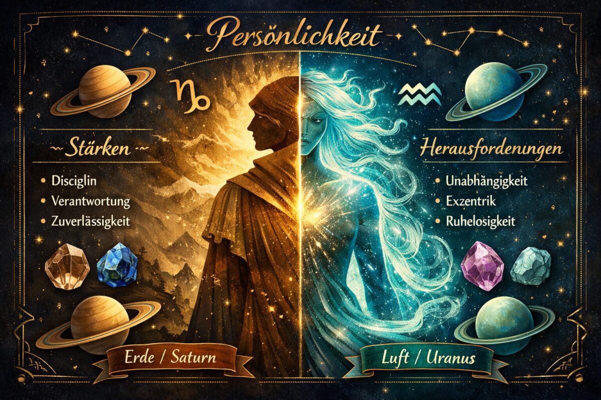 Detailed () concept illustration showing a zodiac compatibility and personality chart styled as an elegant astrological