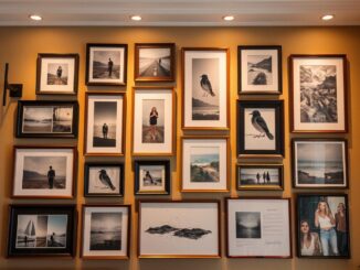 Einrichtungstipp: Gestalte eine Bilderwand mit persönlichen Fotos oder Kunst