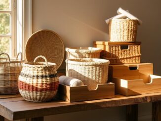 Einrichtungstipp: Nutze Körbe oder Boxen zur dekorativen Aufbewahrung