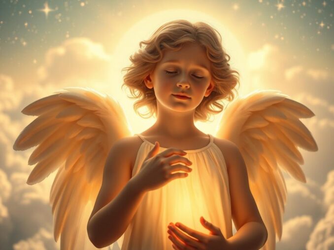 Engelkarte Vertrauen - Himmlische Botschaft der Engel 10 Engelkarte Vertrauen