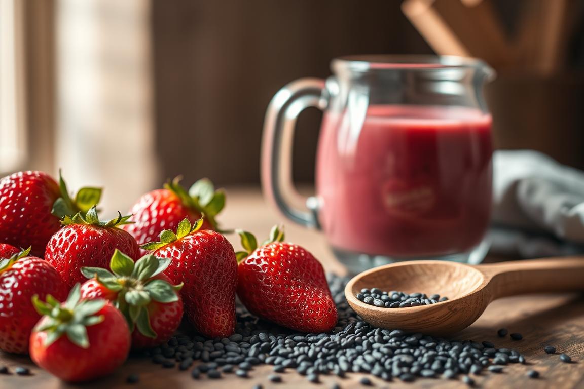 Erdbeer-Chia-Smoothie Zutaten