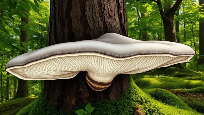 Ganoderma applanatum (Flacher Lackporling)