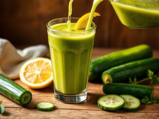 Gurke-Zitrone-Frischekick Rezept