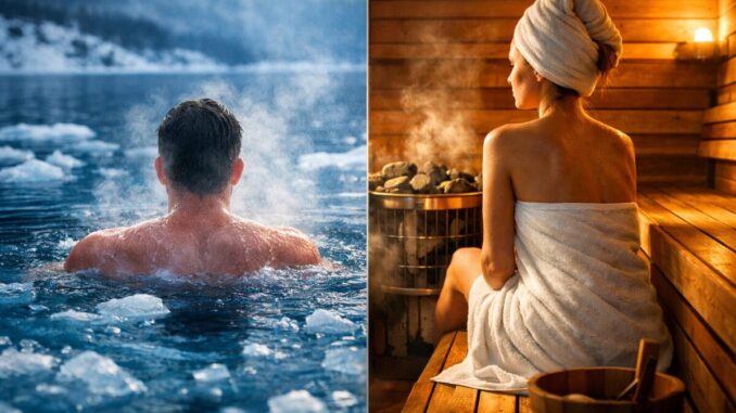 Hormetischer Stress: Länger leben durch Eisbad und Sauna