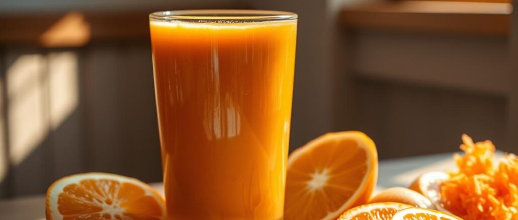 Karotten-Orangen-Smoothie-Rezept Karotten-Orangen-Smoothie Rezept
