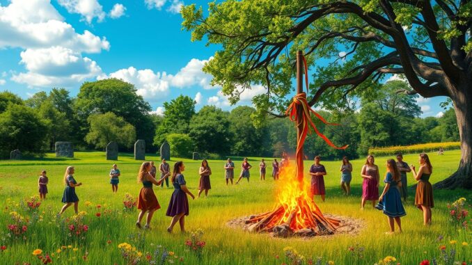 Keltischer Jahreskreis Beltane