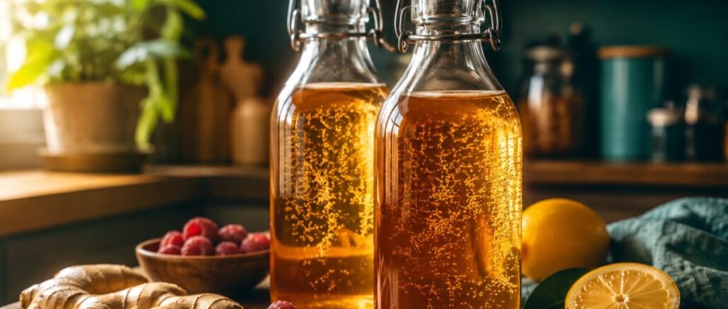 Kombucha-Zweitfermentation: So gelingt die perfekte Kohlensäure