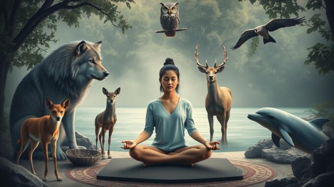 Krafttiere und Meditation