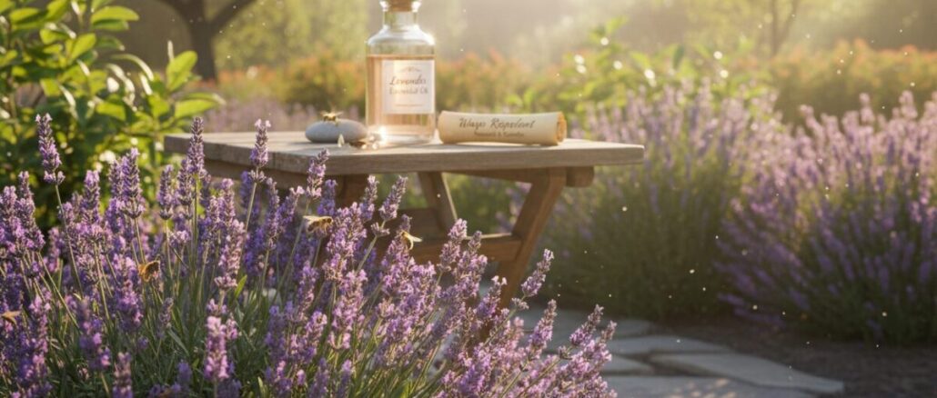 Lavendel gegen Wespen