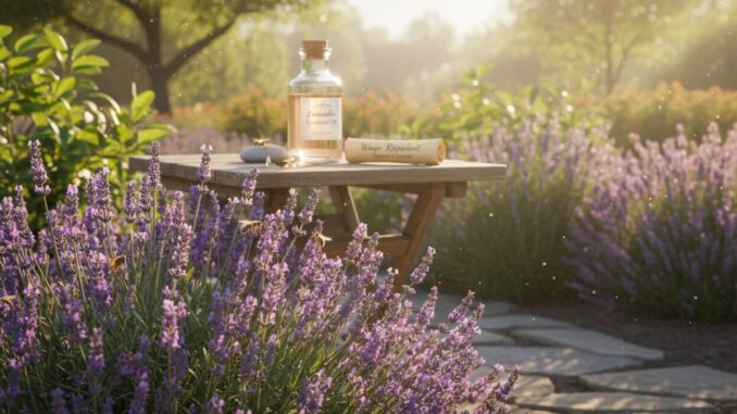 Lavendel gegen Wespen