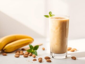 Mandel-Bananen-Power-Smoothie Rezept