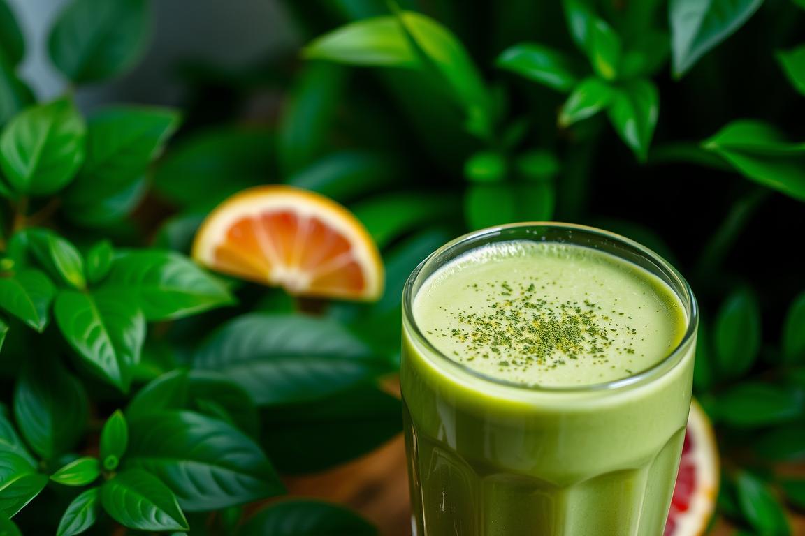 Matcha-Grüntee-Smoothie Rezept
