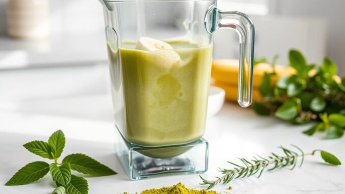 Matcha-Grüntee-Smoothie Rezept