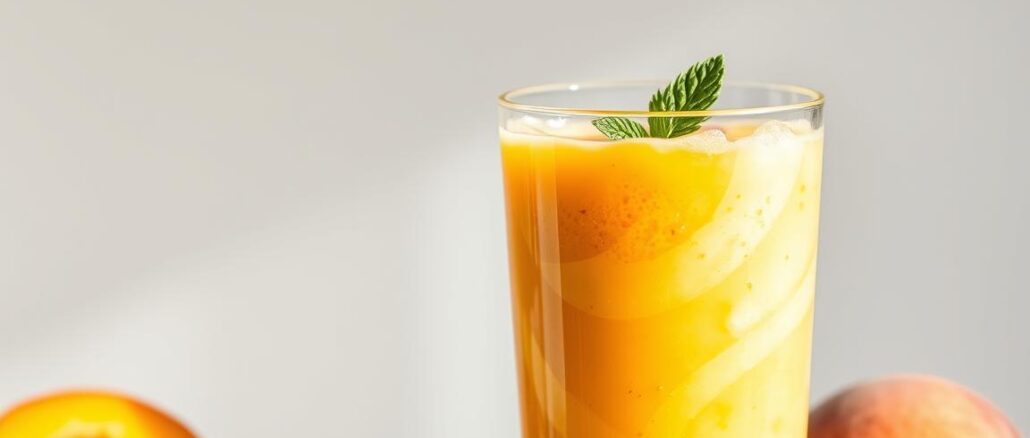 Pfirsich-Maracuja-Smoothie-Rezept Pfirsich-Maracuja-Smoothie Rezept