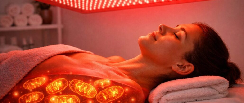 Photobiomodulation-Rotlichttherapie-fuer-zellulaeres-Anti-Aging Photobiomodulation: Rotlichttherapie für zelluläres Anti-Aging