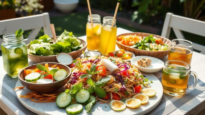 Pitta beruhigende Sommergerichte