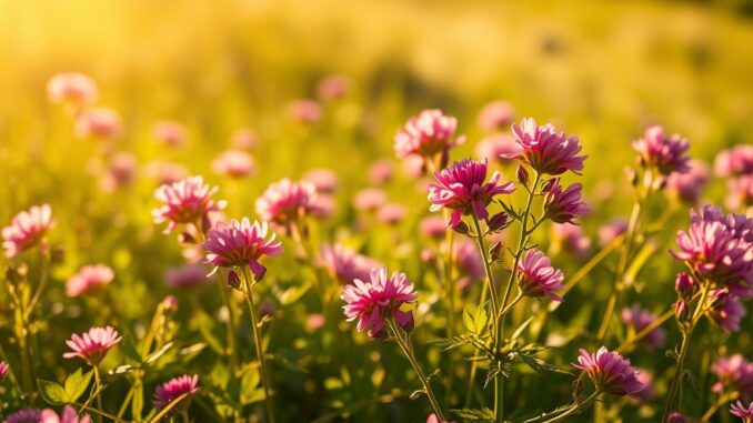 Roter Klee (Trifolium pratense)