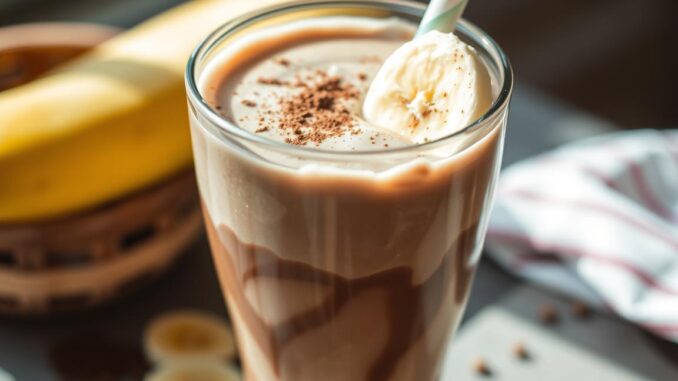 Schoko-Bananen-Smoothie Rezept