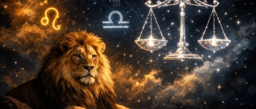 Sternzeichen Löwe mit Aszendent Waage