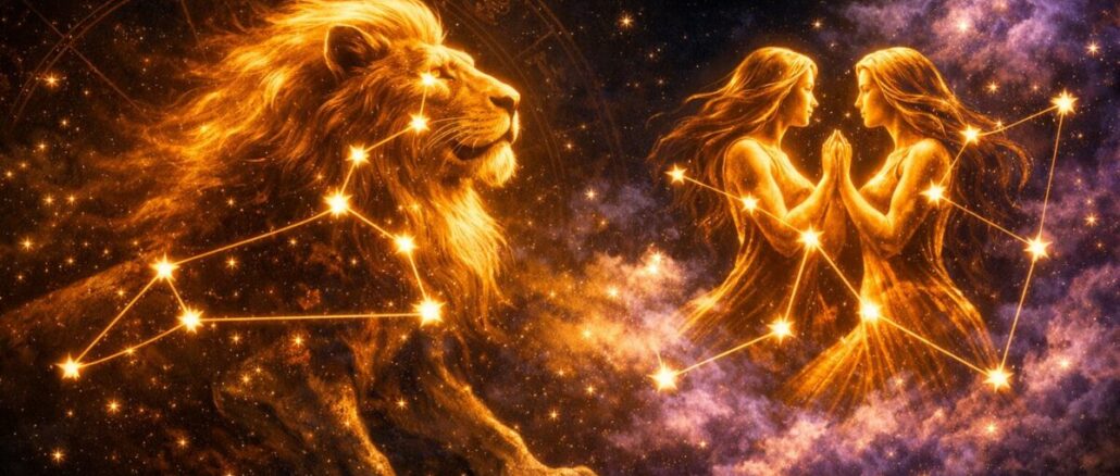 Sternzeichen Löwe mit Aszendent Zwillinge
