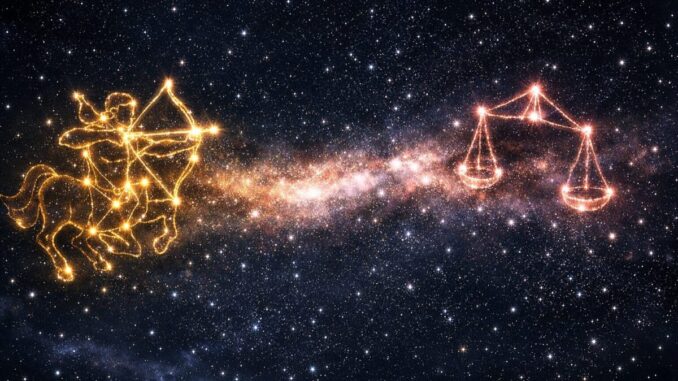 Sternzeichen Schütze mit Aszendent Waage