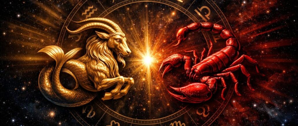 Sternzeichen Steinbock mit Aszendent Skorpion