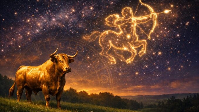 Sternzeichen Stier mit Aszendent Schütze