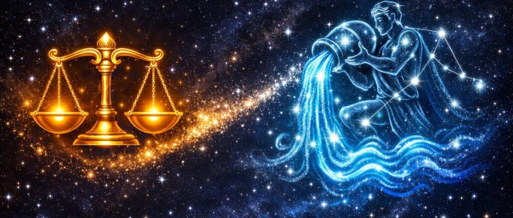 Sternzeichen Waage mit Aszendent Wassermann