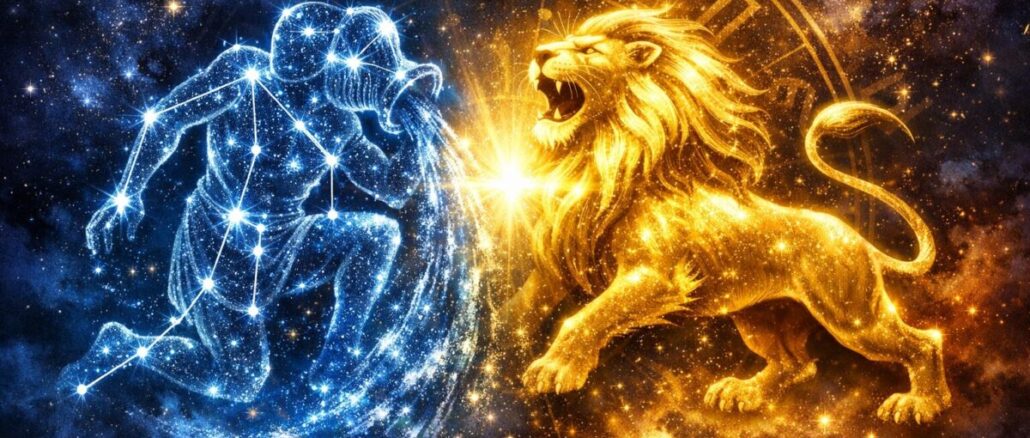 Sternzeichen Wassermann mit Aszendent Löwe