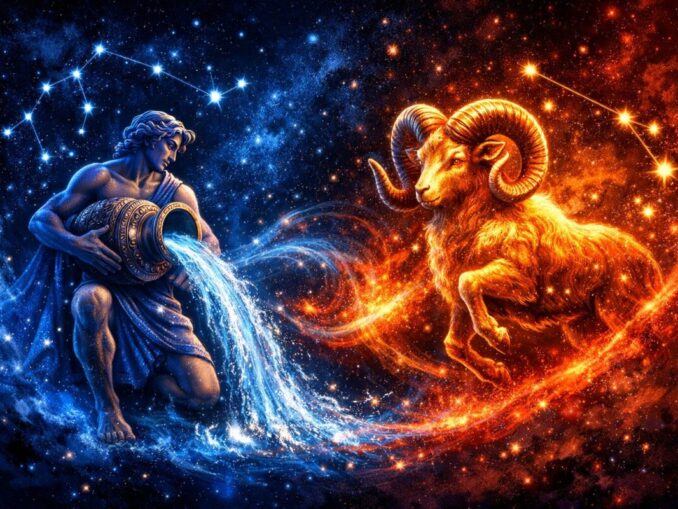 Sternzeichen Wassermann mit Aszendent Widder