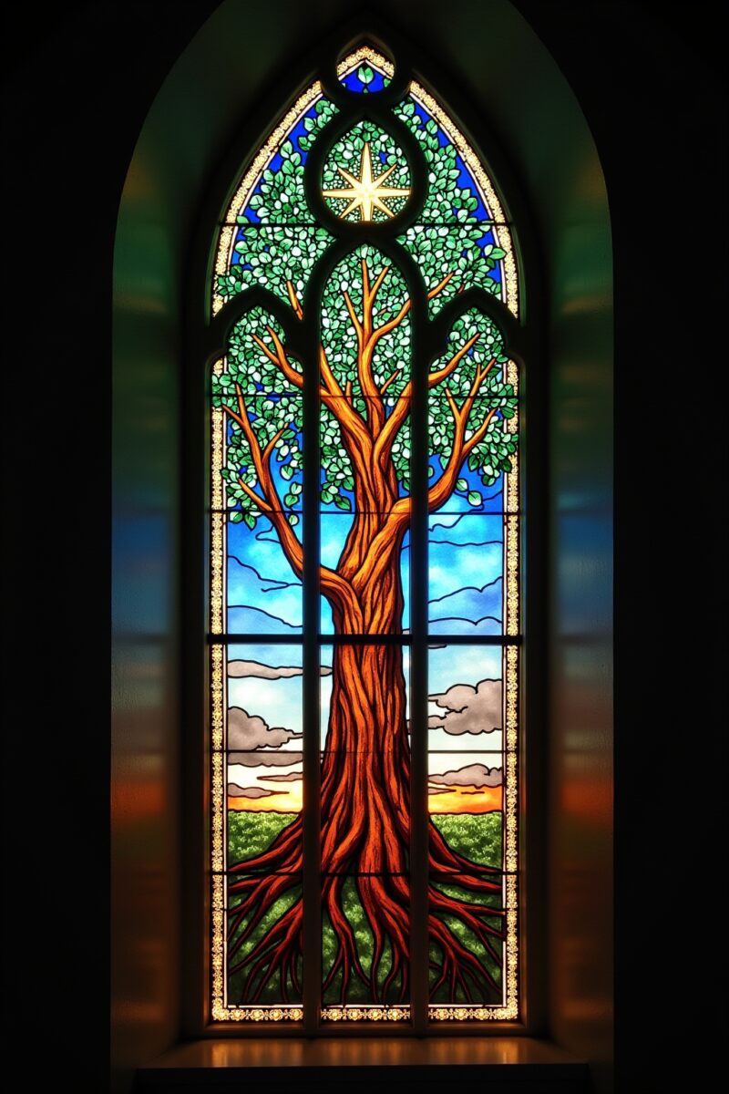 8 Baum des Lebens Kunst Ideen für dein Zuhause 7 baum des lebens kunst outline 7