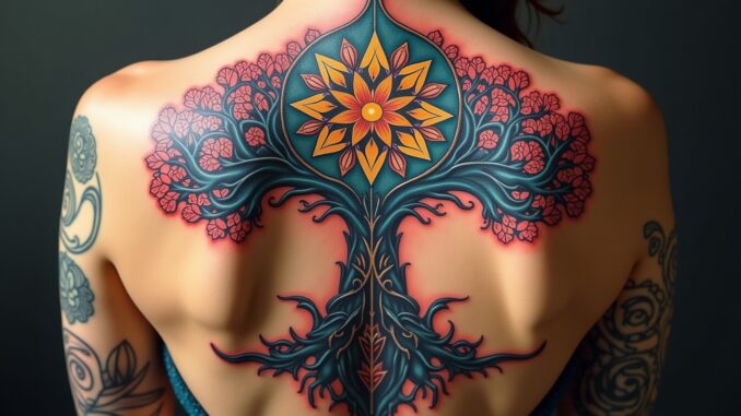 baum des lebens tattoos-Titel