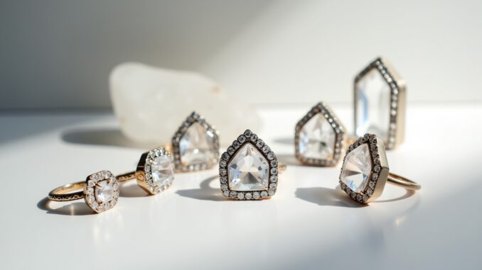 bergkristall schmuck-Titel