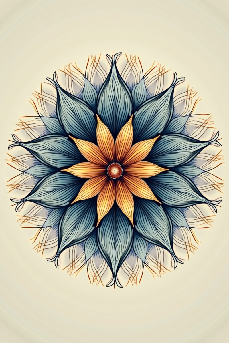 8 Blume des Lebens Muster für spirituelle Harmonie 6 blume des lebens muster outline 6