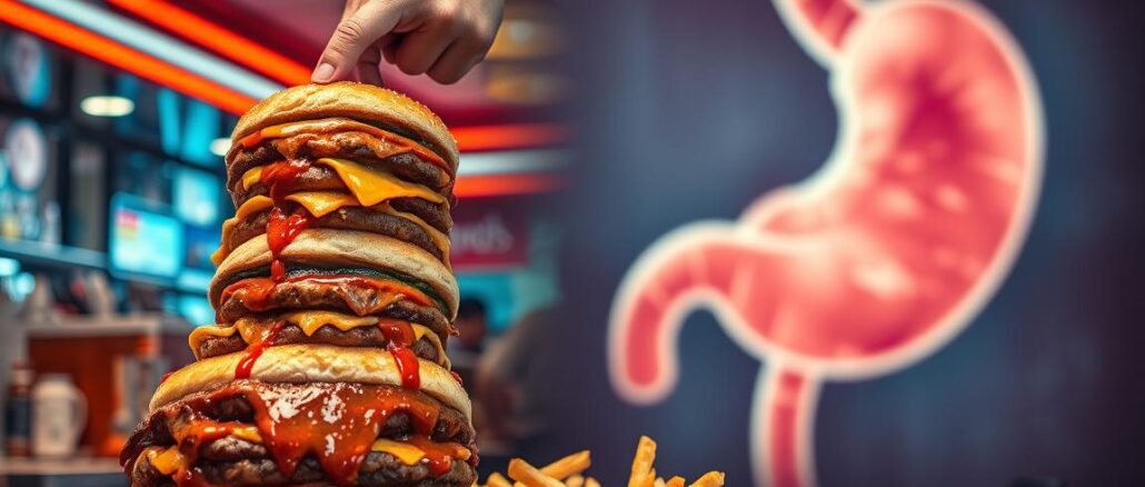 fastfood-und-magenschmerzen