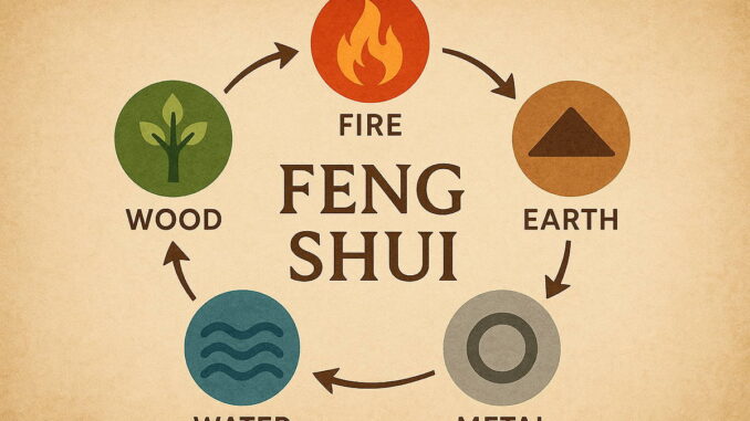 fünf Elemente im Feng Shui