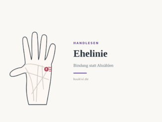 Ehelinie: Bedeutung und Deutung in der Chiromantie – Handdiagramm