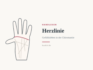 Herzlinie: Bedeutung und Deutung in der Chiromantie – Handdiagramm