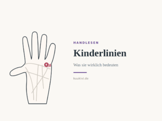 Kinderlinien in der Hand: Bedeutung in der Chiromantie – Handdiagramm