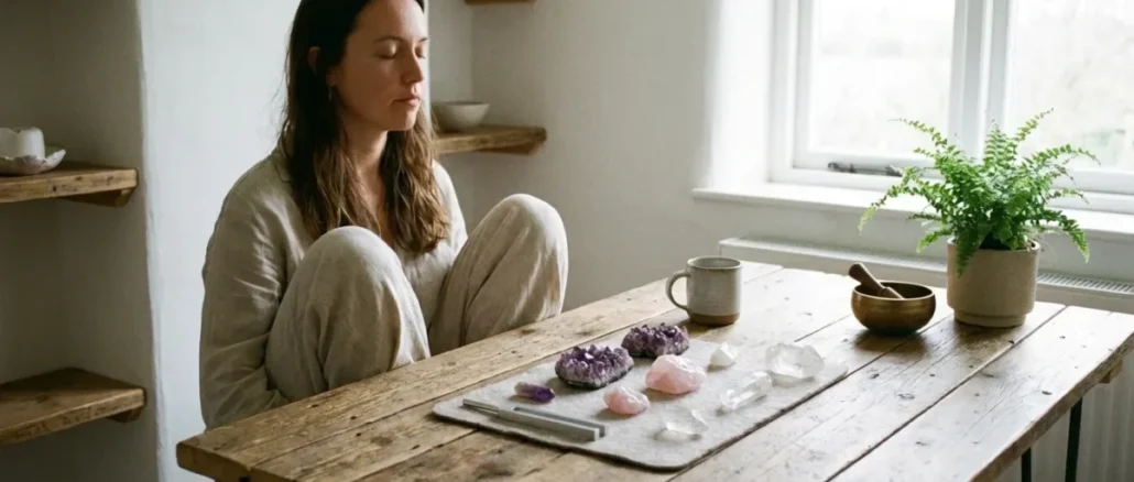 heilsteine reinigen mit stimmgabeln sanfte frequenzmethode 1772452802735