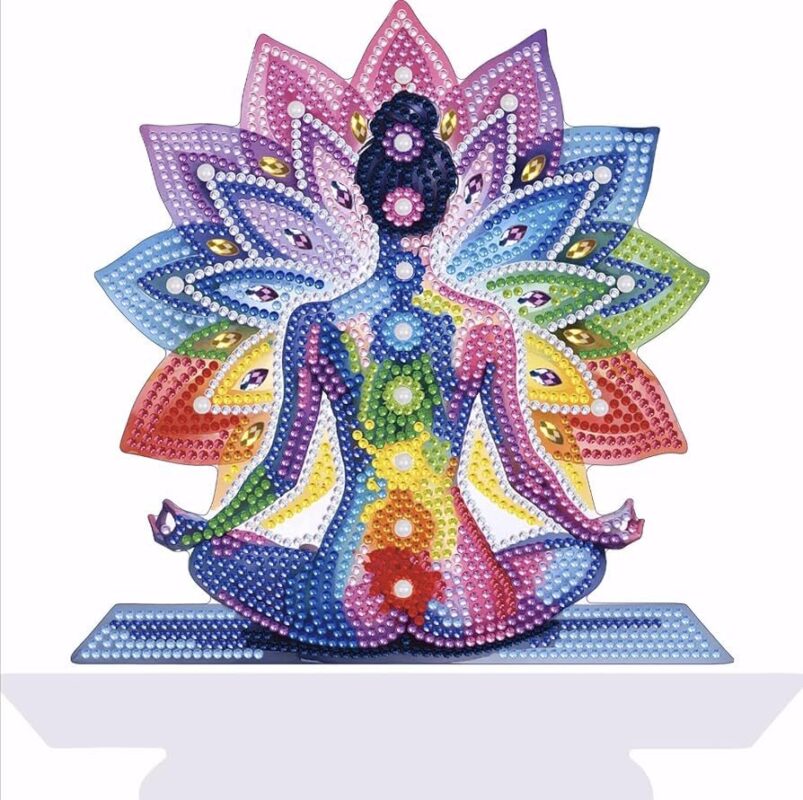 Wie kann Diamond Painting helfen, deine Chakren ins Gleichgewicht zu bringen? 1 image
