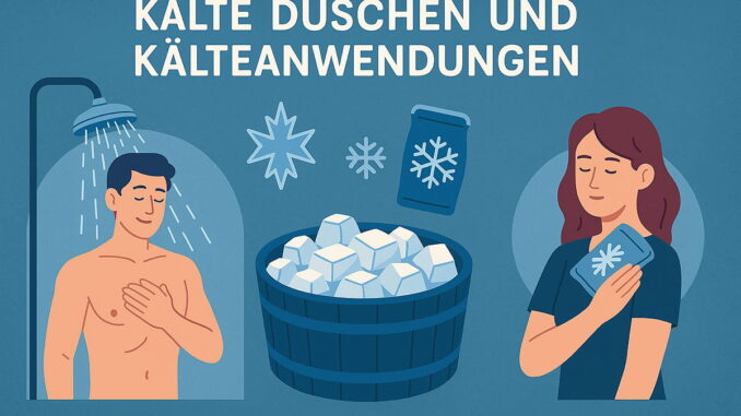 Kalte Duschen und Kälteanwendungen