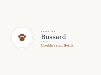 Krafttier Mäusebussard: Bedeutung und Botschaft