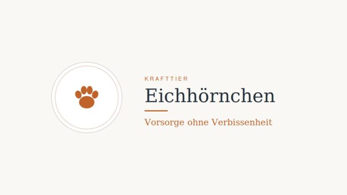 Krafttier Eichhörnchen: Bedeutung und Botschaft