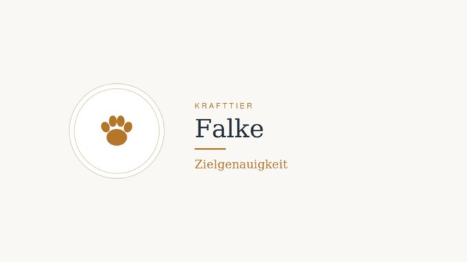 Krafttier Falke: Bedeutung und Botschaft
